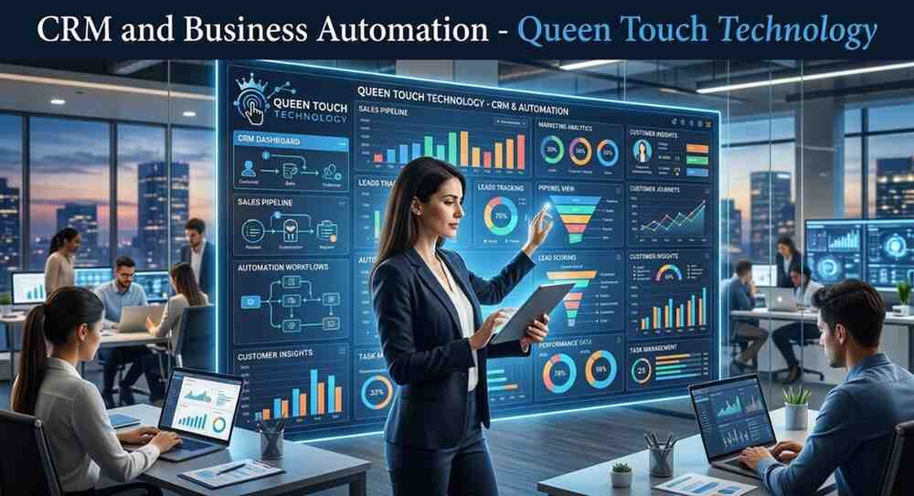 CRM and Business Automation - Queen Touch Technology